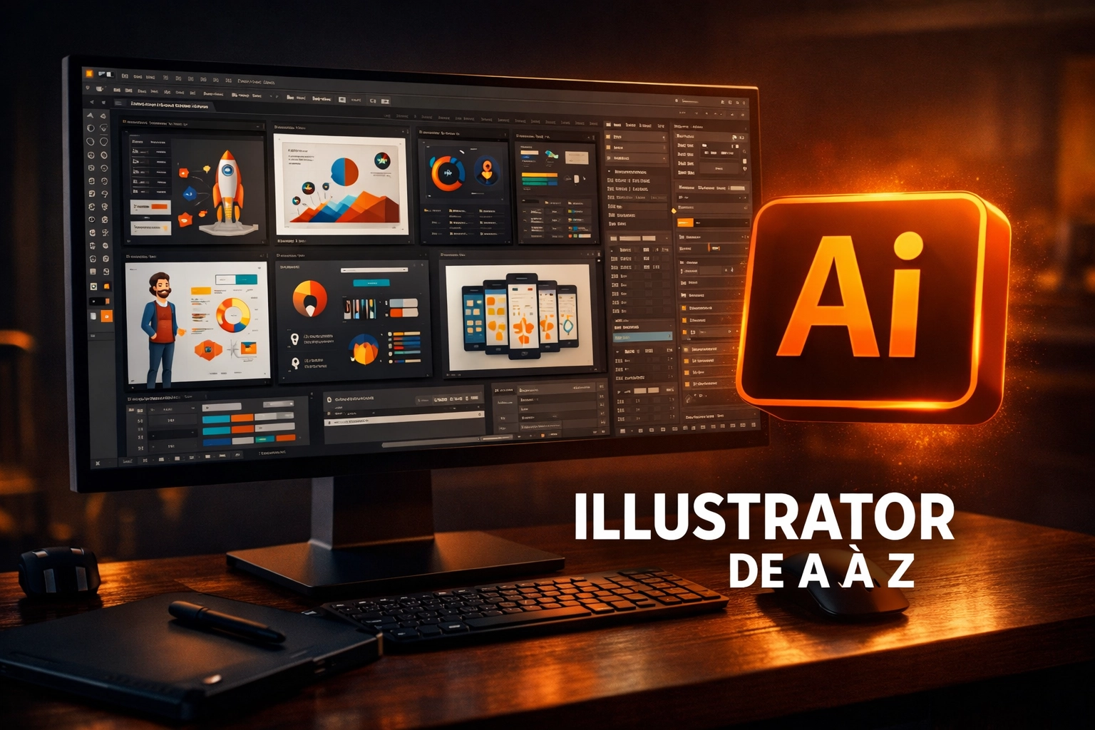 Formation Illustrator De A à Z