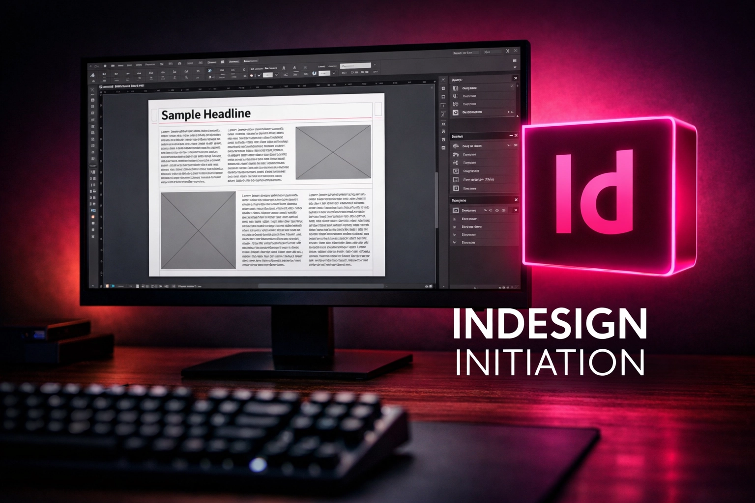 Formation Indesign Initiation