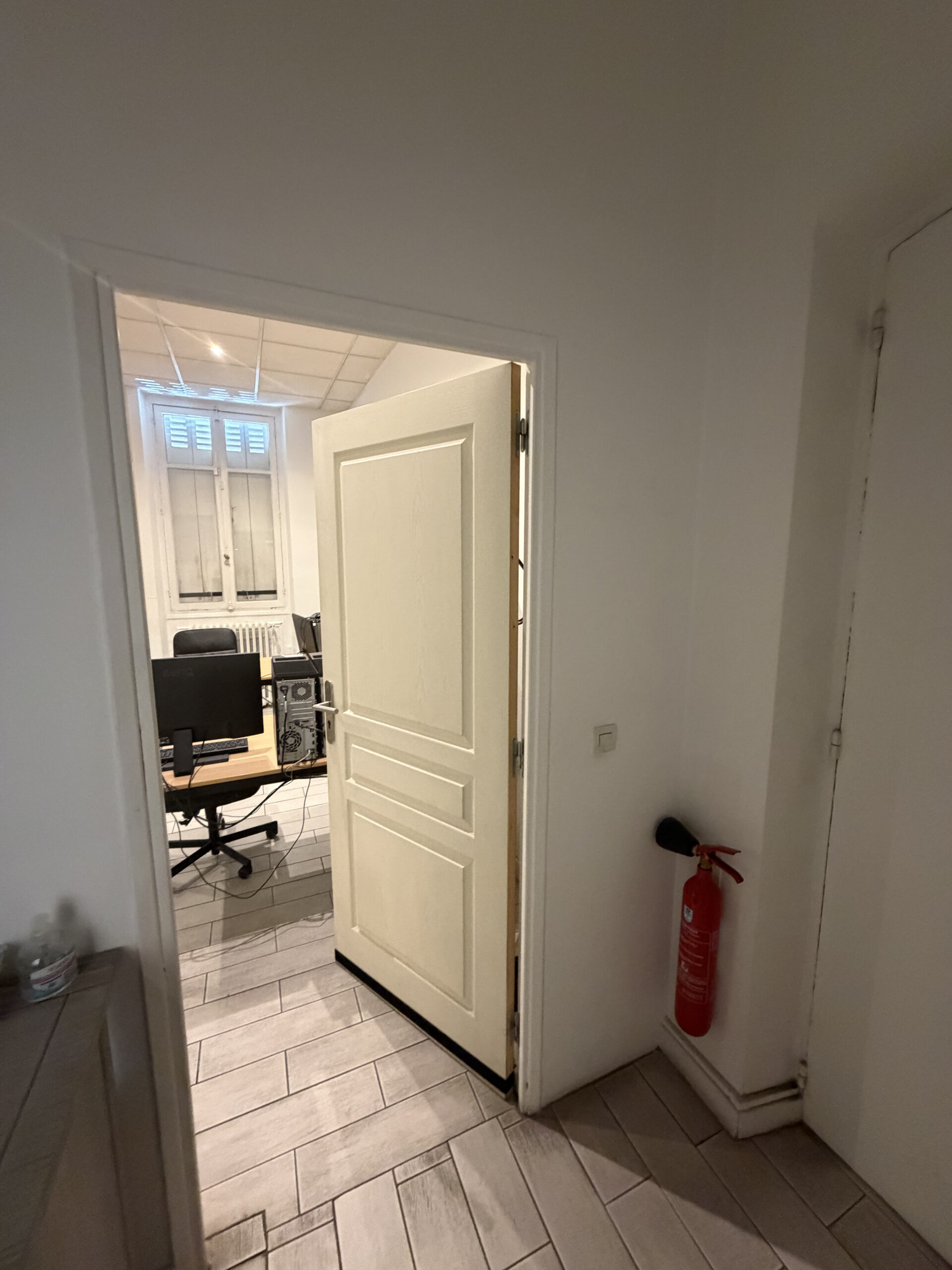 Accès salle de formation en rez-de-chaussée