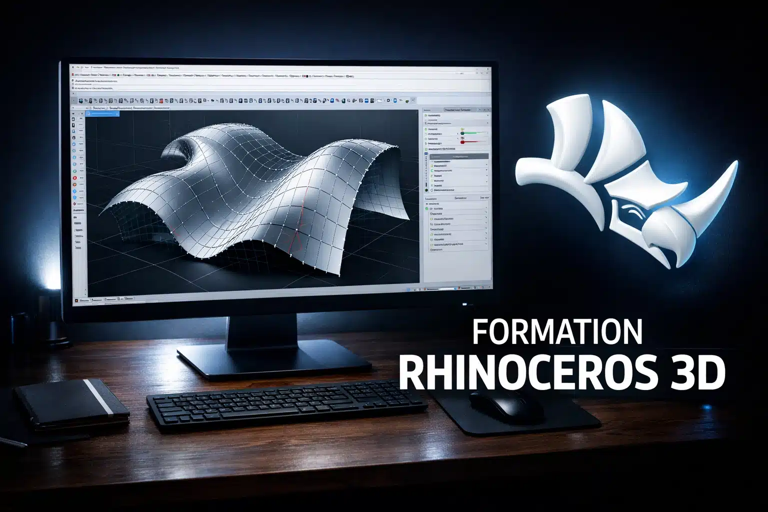 Formation Rhinoceros 3D